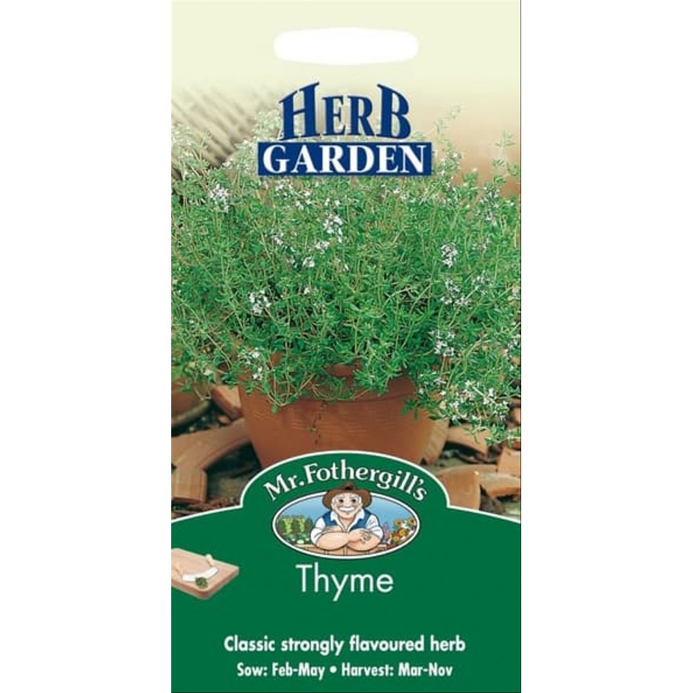 50 Benih Herbal Thyme F1 Mr. fothergills bibit tanaman obat herb
