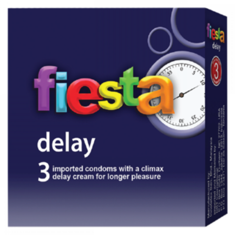 Fiesta Kondom Delay - 3 Pcs