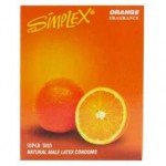 Simplex Kondom Fragrance Orange - 3 Pcs
